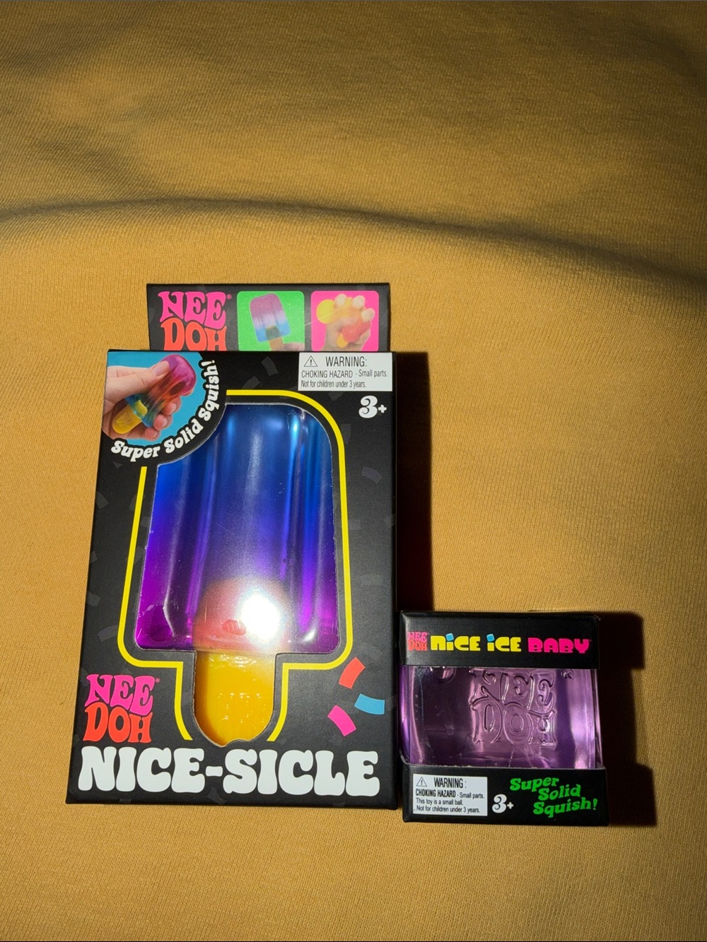 Needoh Nice-Sicle Popsicle & Needoh Nice Ice Baby - Purple